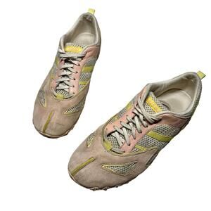 Diesel Women's Pink and Multi Trainer